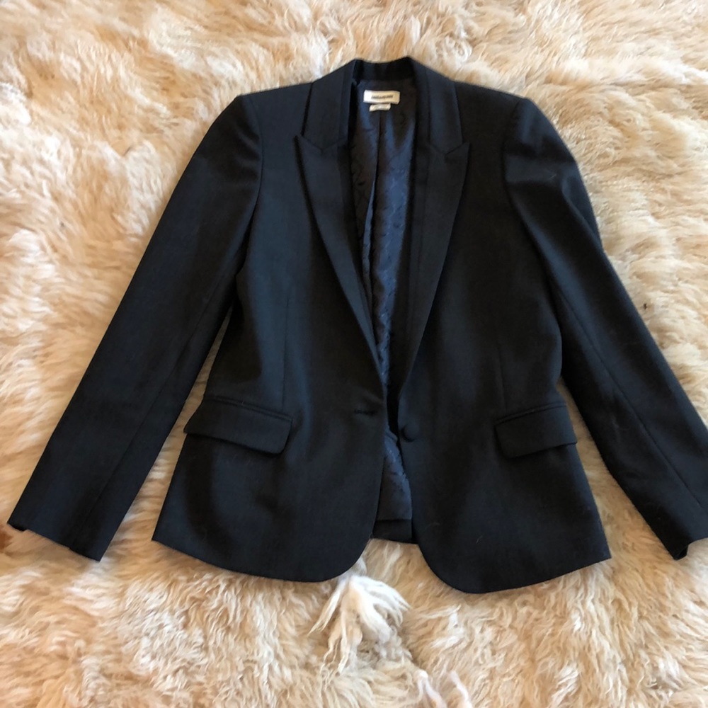 Zadig and Voltaire tuxedo blazer